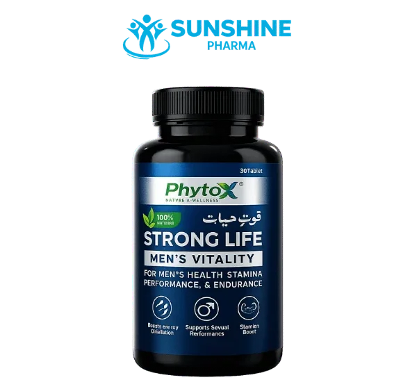 PhytoX Strong Life – Men's Vitality Tablets (30 Tablets)